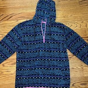 Multicolor Geometric Hoodie